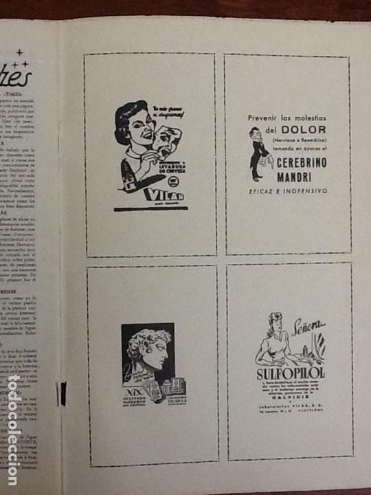 Coleccionismo de carteles: LABORATORIOS VILAR .CEREBRINO MANDRI,SULFOPIROL,NIX AFEITADO,LEVADURA CERVEZA.HOJA PUBLICIDAD 1959