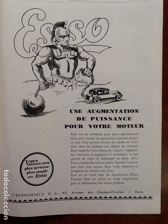 Sammeln von Plakaten: ESSO CARBURANTE HOJA PUBLICIDAD A&Ntilde;O 1829