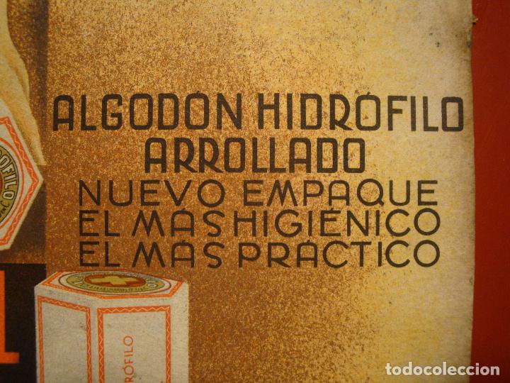 Coleccionismo de carteles: ALGODON HIDROFILO - Foto 4
