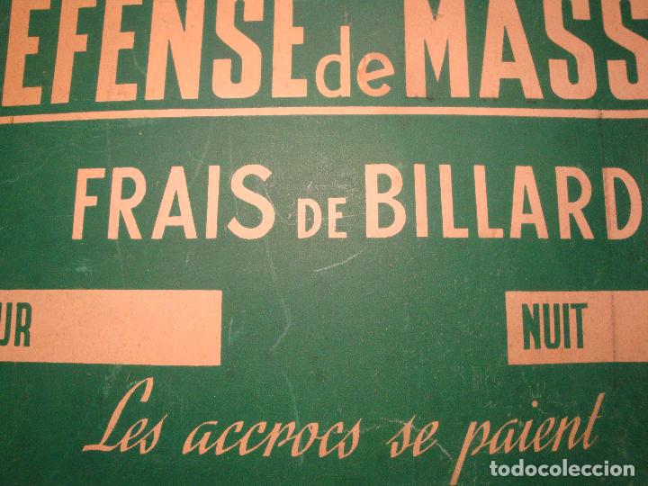 Coleccionismo de carteles: FABRICA DE BILLARES - Foto 3