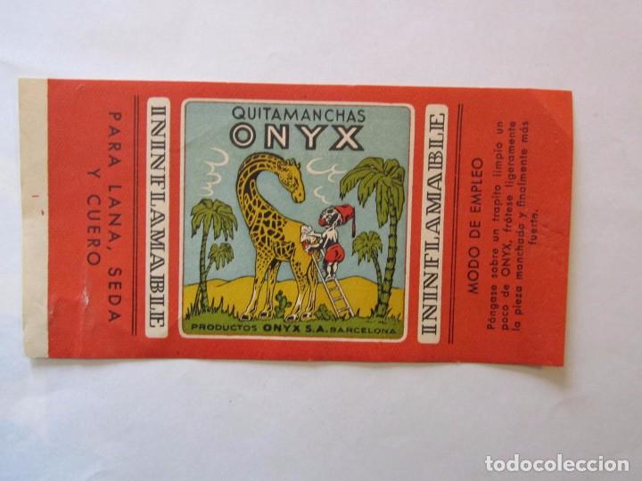 Coleccionismo de carteles: ANUNCIO QUITAMANCHAS 6X11CM - Foto 1