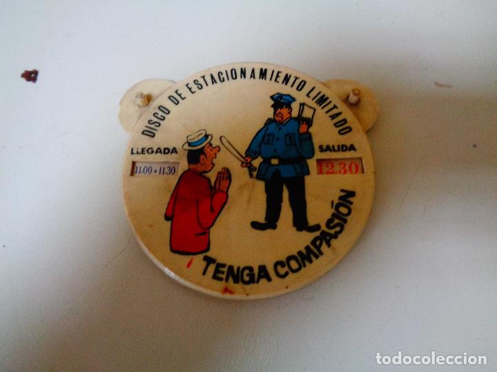 Coleccionismo de carteles: Disco de estacionamiento limitado - Foto 2