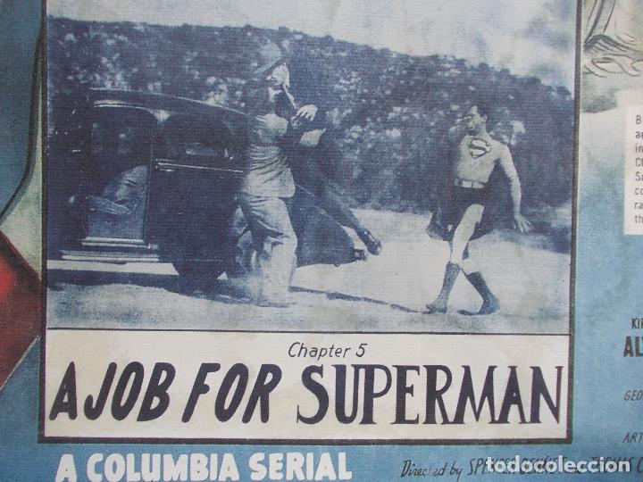 Coleccionismo de carteles: L&aacute;mina de Superman - Foto 3