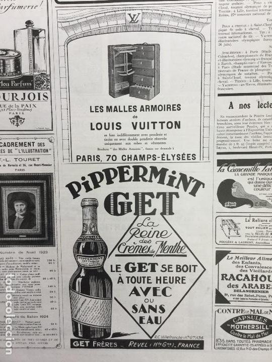 Sammeln von Plakaten: PIPPERMINT GET.3 HOJAS PUBLICIDAD A&Ntilde;OS 1923,1924 Y 1926 .ORIGINAL LICOR