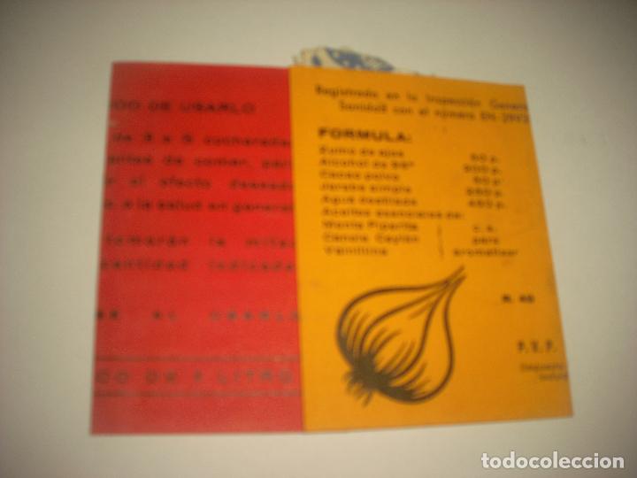 Coleccionismo de carteles: AJOZUMO PROQUIFA . DR. GIHR. - Foto 2