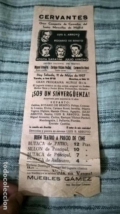 Coleccionismo de carteles: Teatro Alk&aacute;zar. Impreso en M&aacute;laga
