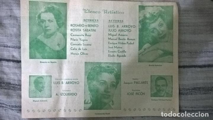 Coleccionismo de carteles: Teatro Cervantes. Linares - Foto 1