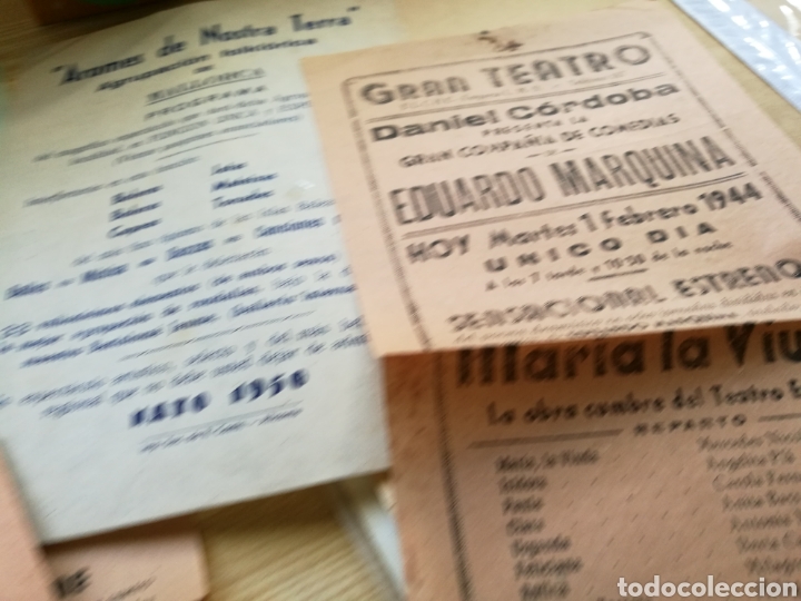 Coleccionismo de carteles: Lote de 14 programas del Gran Teatro de Elche. De 1943 a 1946 - Foto 9