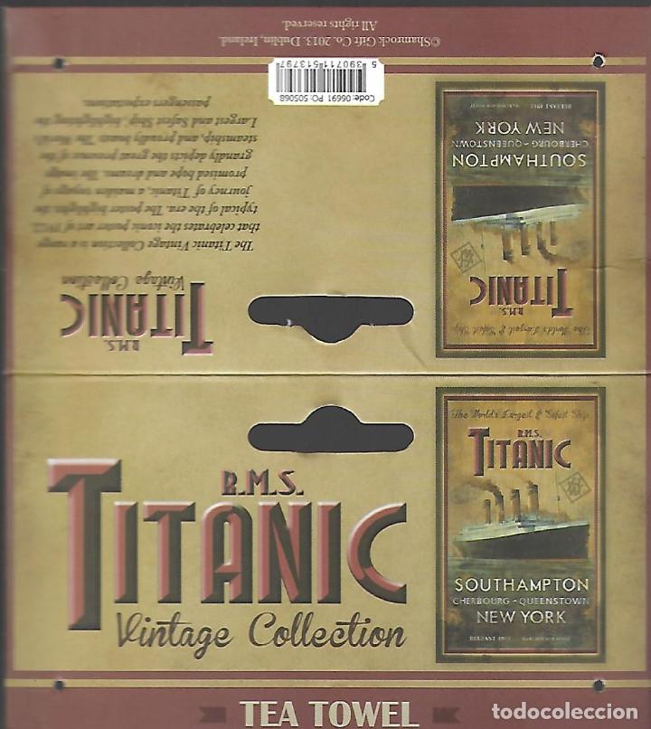 Coleccionismo de carteles: CARTON DE PROPAGANDA DEL TITANIC ORIGINAL DE IRLANDA
