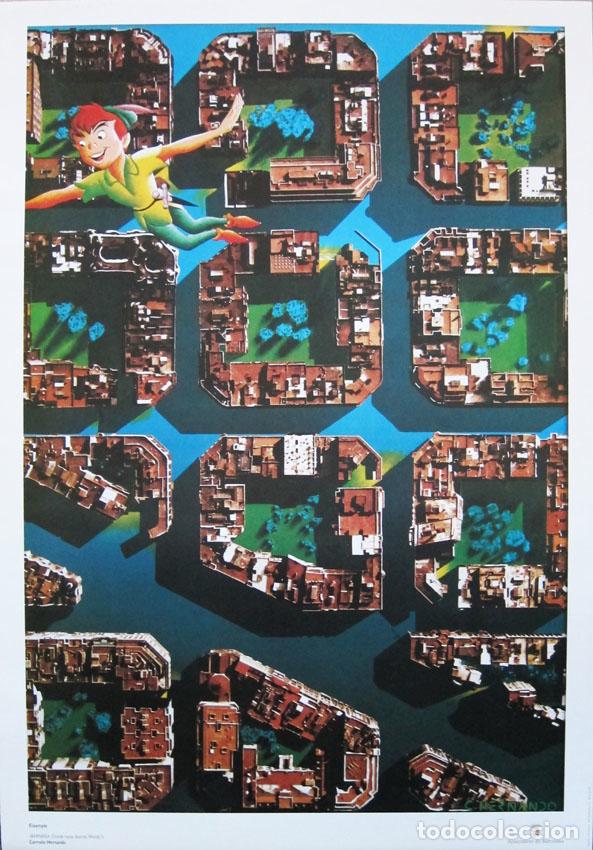 Coleccionismo de carteles: Carmelo Hernando. Cartel Eixample. Barcelona 1986 - Foto 1