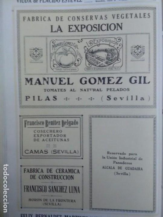 Sammeln von Plakaten: Fabrica de conservas vegetales LA EXPOSICION tomates al natural pelados-Manuel Gomez Pilas Sevilla