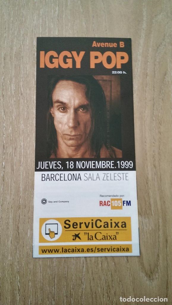 Coleccionismo de carteles: CARTEL TR&Iacute;PTICO &laquo;IGGY POP&raquo; - Foto 1