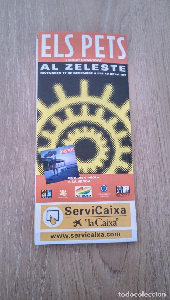 Coleccionismo de carteles: CARTEL TR&Iacute;PTICO &laquo;ELS PETS&raquo; - Foto 1