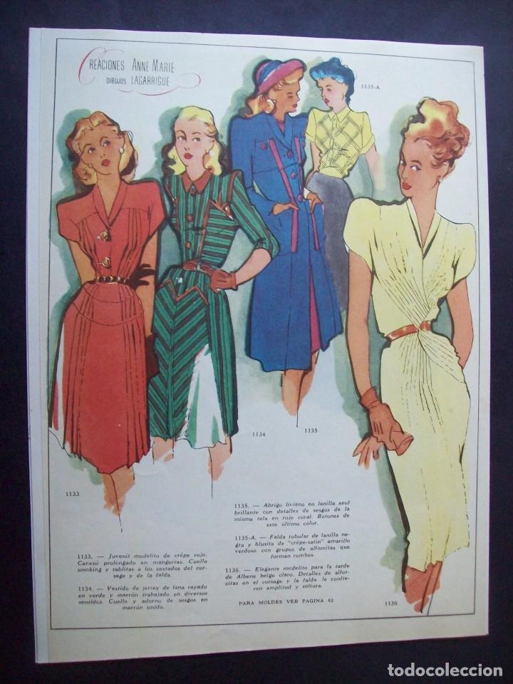 Coleccionismo de carteles: Lote de moda. A&ntilde;os 50 - Foto 2
