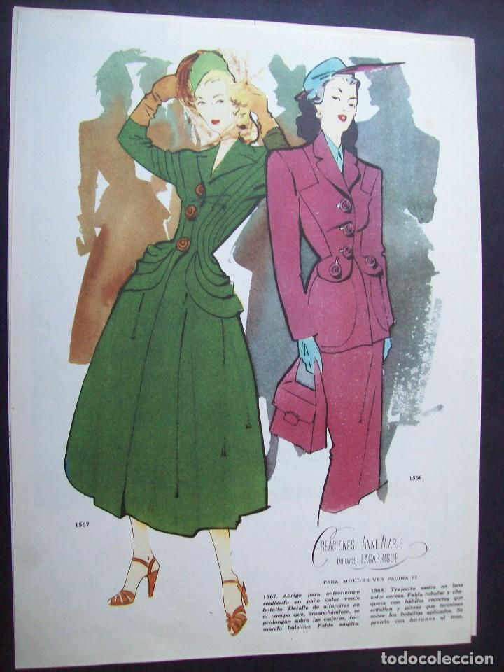 Coleccionismo de carteles: Lote de moda. A&ntilde;os 50 - Foto 3