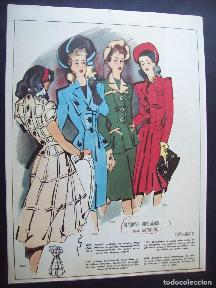 Coleccionismo de carteles: Lote de moda. A&ntilde;os 50 - Foto 4