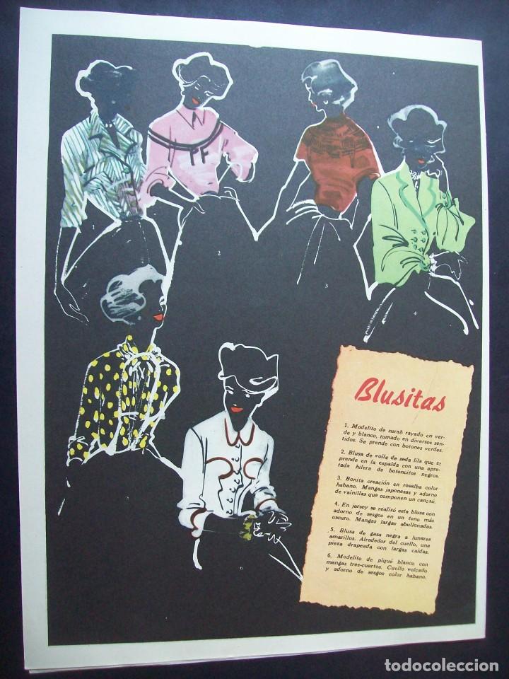 Coleccionismo de carteles: Lote de moda. A&ntilde;os 50 - Foto 5