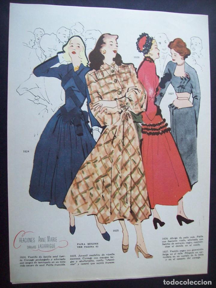 Coleccionismo de carteles: Lote de moda. A&ntilde;os 50 - Foto 6