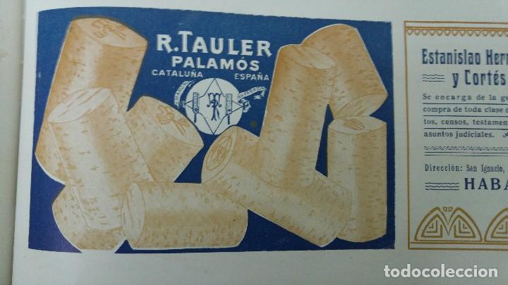 Colecionismo de cartazes: FABRICA DE TAPONES CORCHO R,TAULER PALAMOS HOJA REVISTA A&Ntilde;O 1907