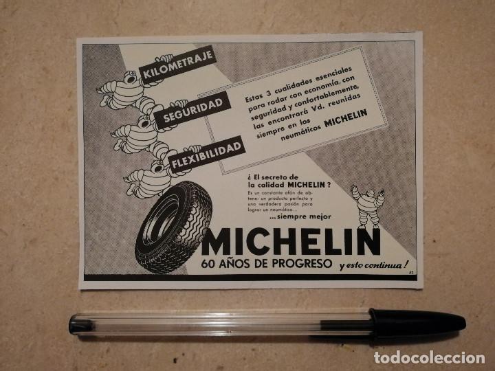 Poster collecting: TARJETA ACARTONADA -10*15- MICHELIN NEUMATICOS - ALBUM