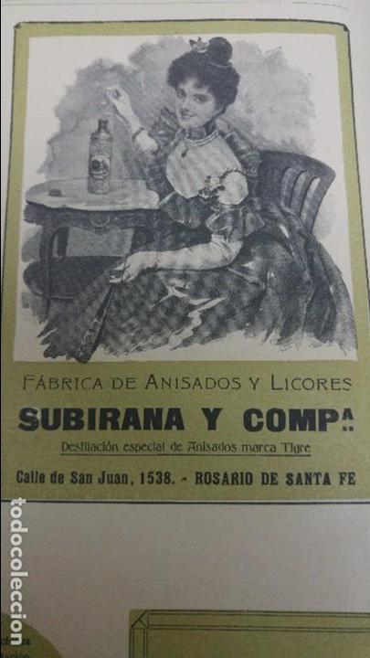 Colecionismo de cartazes: FABRICA DE ANISADOS Y LICORES SUBIRANA REGI HERMANOS FABRICA TAPONES SANT FELIU DE GUIXOLS A&Ntilde;O 1904