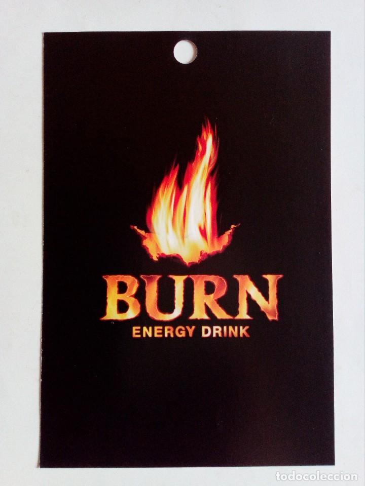Coleccionismo de carteles: Publicite Burn Energy Drink - Foto 1