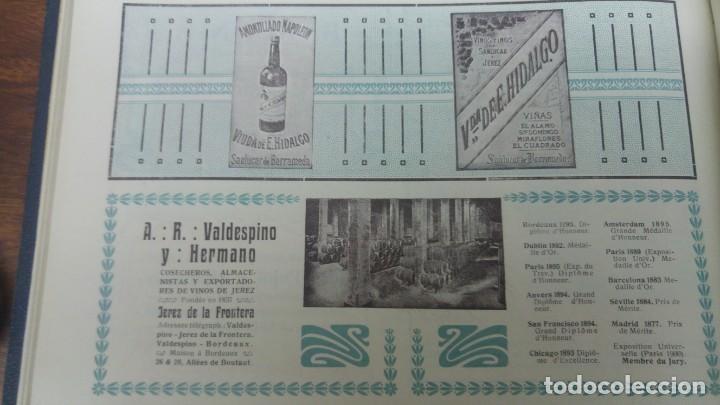 Collezionismo di affissi: AMONTILLADO NAPOLEON SANLUCAR DE BARRAMEDA VALDESPINO Y HERMANO JEREZ FRONTERA HOJA A&Ntilde;O 1905