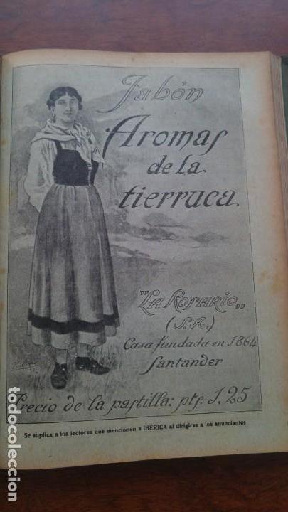 Coleccionismo de carteles: JABON AROMAS DE LA TIERRUCA LA ROSARIO SANTANDER HOJA A&Ntilde;O 1919