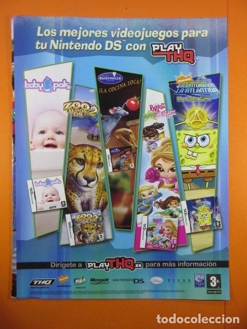Coleccionismo de carteles: PUBLICIDAD 2008 - BRATZ BOB ESPONJA ZOO 2 BABY PALS -  - PLAYSTATION 2 NINTENDO DS DYSNEY PIXAR
