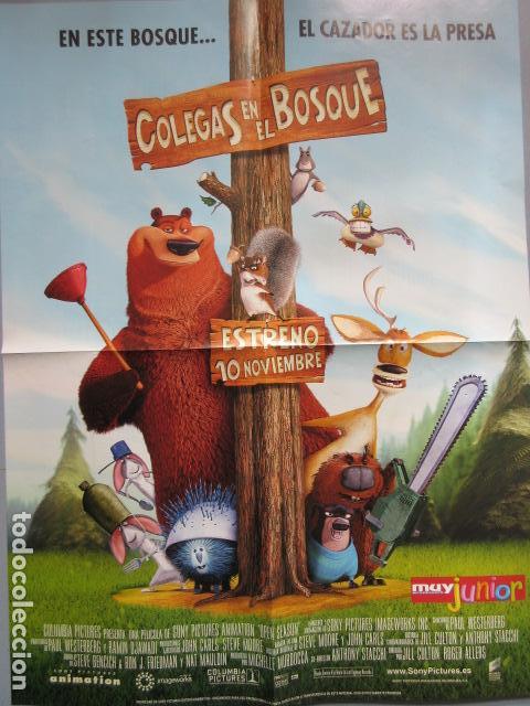 Coleccionismo de carteles: POSTER - COLEGAS EN EL BOSQUE - 53,5 X 39, 5 CM.
