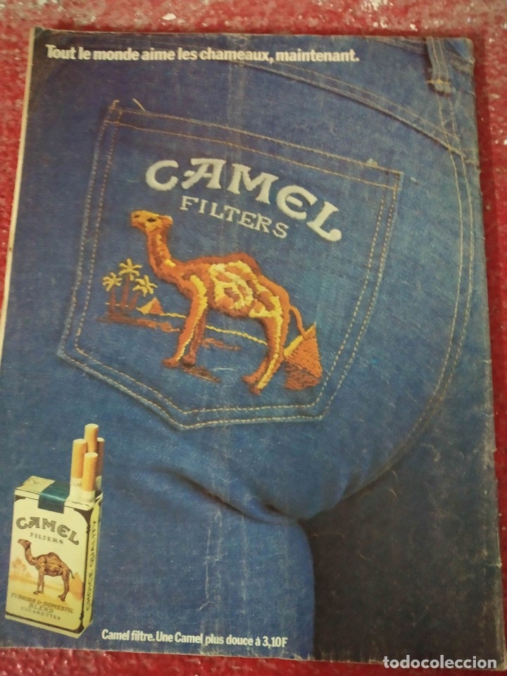 Coleccionismo de carteles: PUBLICIDAD FRANCESA DE CAMEL. - Foto 1