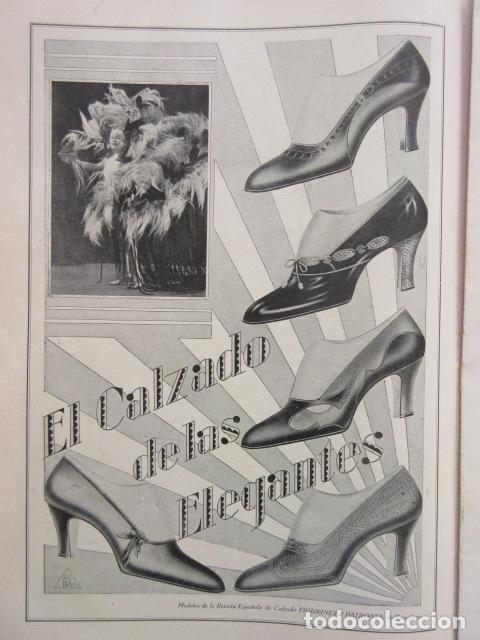 Sammeln von Plakaten: PUBLICIDAD 1930 - EL CALZADO DE LAS ELEGANTES