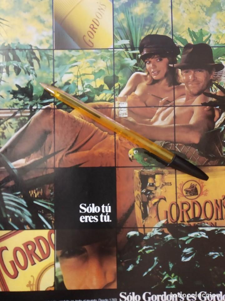 Coleccionismo de carteles: GINEBRA GORDONS, SOLO TU ERES TU. PUBLICIDAD.