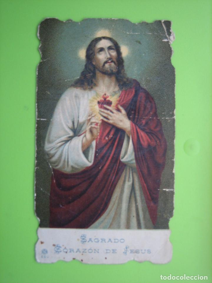 Coleccionismo de carteles: Antigua estampa religiosa. Fr Pedro del ni&ntilde;o Jesus. Jaen 1927