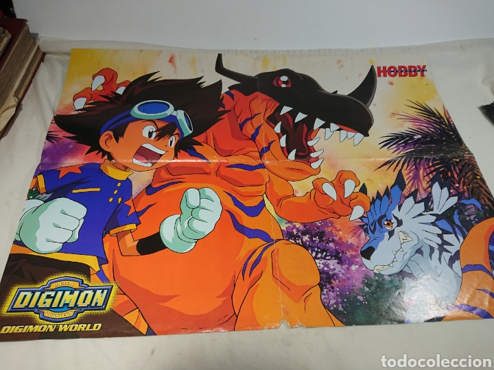 Coleccionismo de carteles: Cartel Poster Digimon World 58x43cm