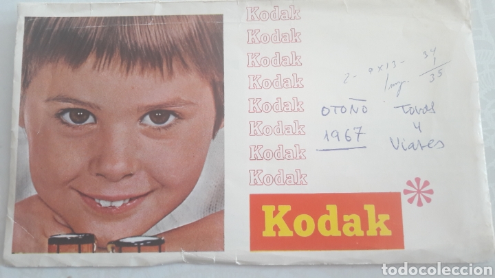 Sammeln von Plakaten: Kodak fotografia 1967 Pilar Zaragoza Kodacolor.X y cx 27 ycx 135.20.y cx 127