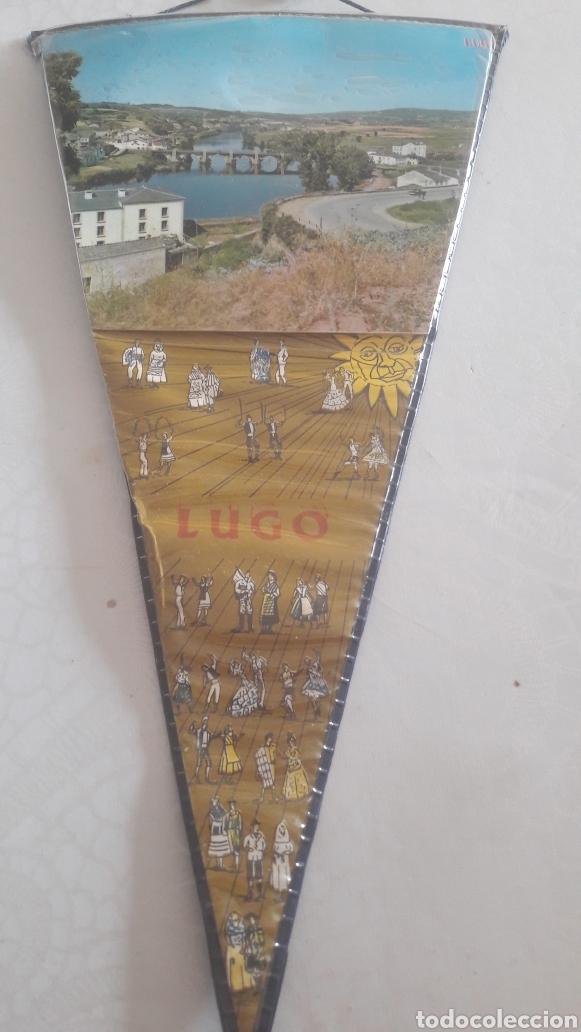 Sammeln von Plakaten: Lugo Rio Mi&ntilde;o Barrio Puente .cuesta vi&ntilde;a Balneario alis 60