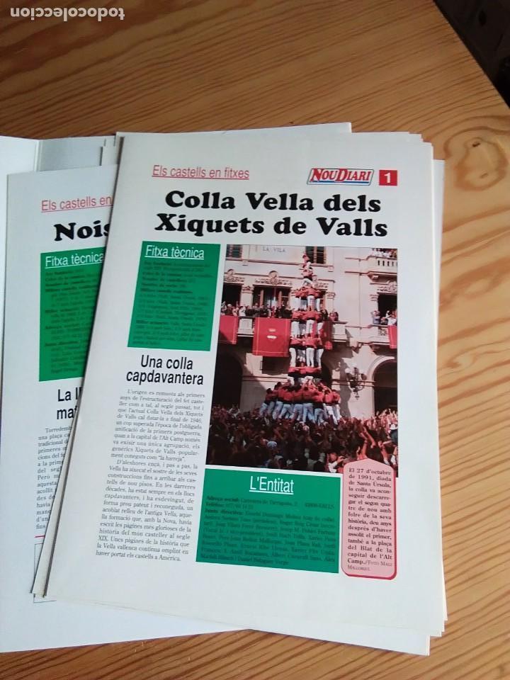 Coleccionismo de carteles: ELS CASTELLS EN FITXES - Foto 2
