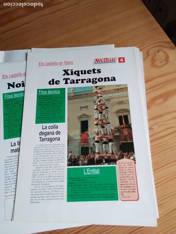 Coleccionismo de carteles: ELS CASTELLS EN FITXES - Foto 3