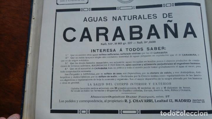 Collezionismo di affissi: AGUAS NATURALES DE CARABA&Ntilde;A MADRID HOJA A&Ntilde;O 1907