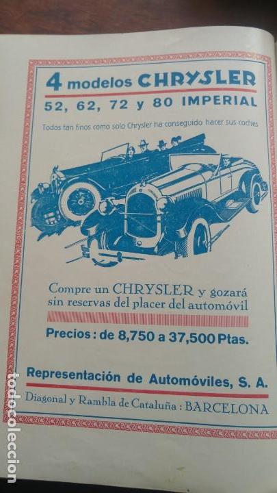 Coleccionismo de carteles: CHRYSLER AUTOMOBILES 52,62,72 Y 80 IMPERIAL HOJA A&Ntilde;O 1928