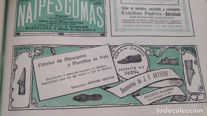 Collezionismo di affissi: FABRICA DE ALPARGATAS Y PLANTILLAS DE YUTE SUCESOR DE J.F.ARTECHE AZCOITIA GUIPUZCOA HOJA A&Ntilde;O 1907
