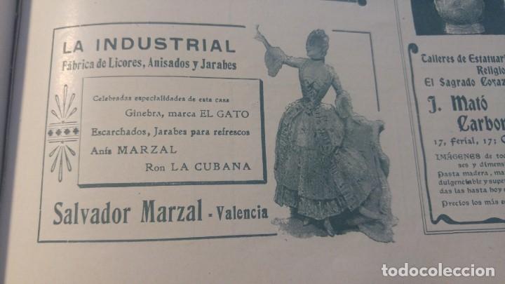 Collectionnisme d'affiches: FABRICA DE LICORES ANISADOS JARABES LA INDUSTRIAL SALVADOR MARZAL VALENCIA ANIS RON HOJA A&Ntilde;O 1905