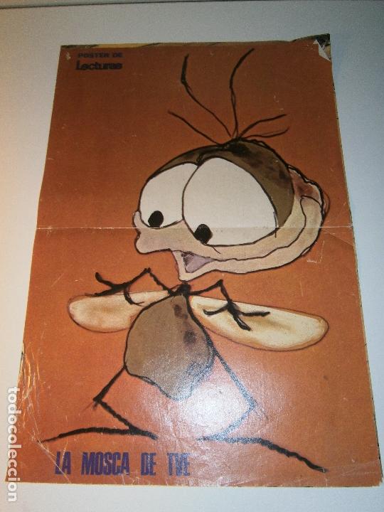 Coleccionismo de carteles: Poster de Lecturas - La Mosca de TVE - Foto 1