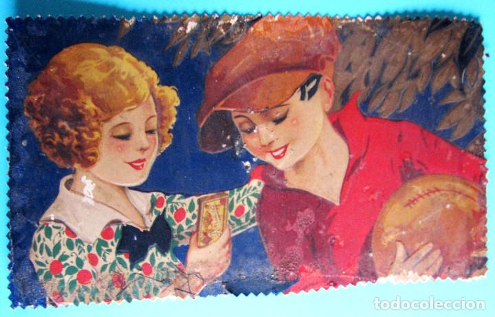Coleccionismo de carteles: CARTEL CHOCOLATES JUNCOSA, SIN FECHA. - Foto 1