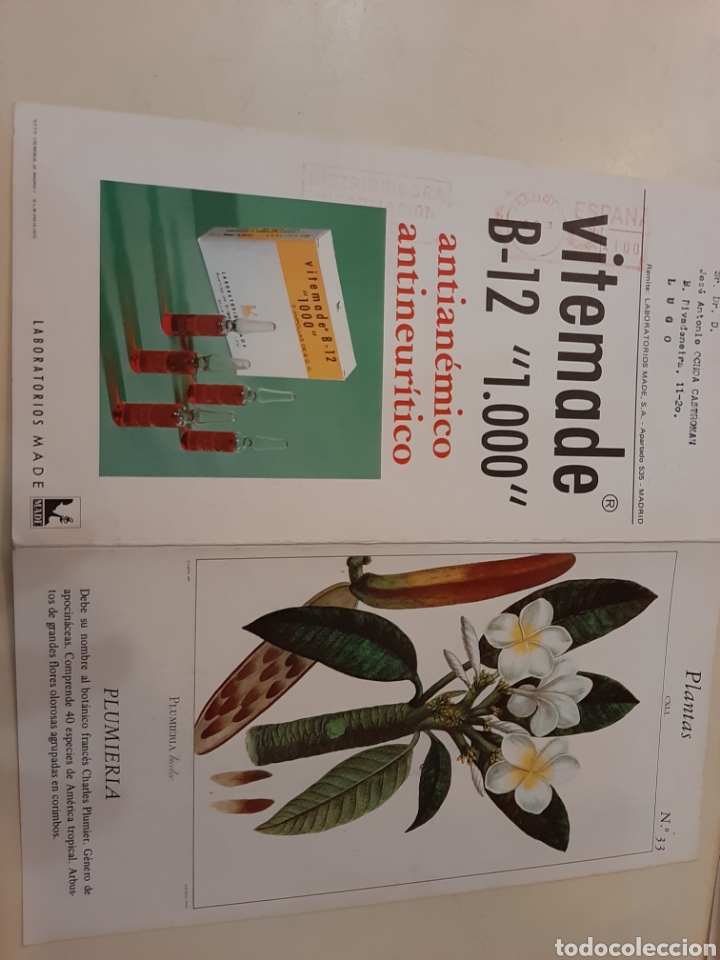 Coleccionismo de carteles: Vitamade medicamento laboratorios made - Foto 1