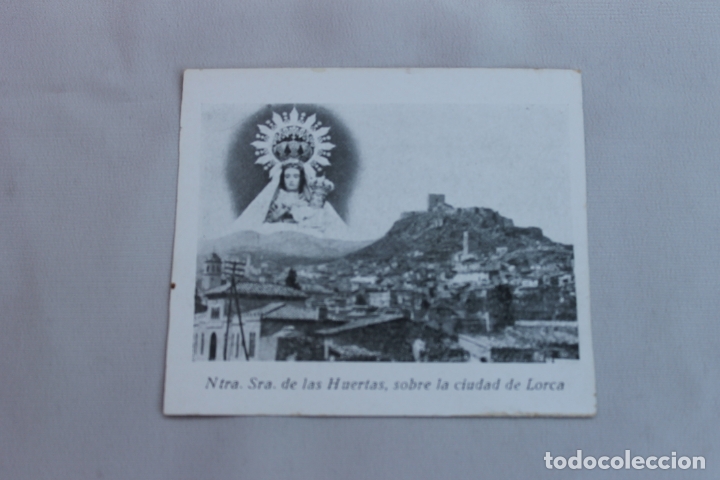 Coleccionismo de carteles: NUESTRA SRA. DE LAS HUERTAS SOBRE LA CIUDAD DE LORCA - Foto 1