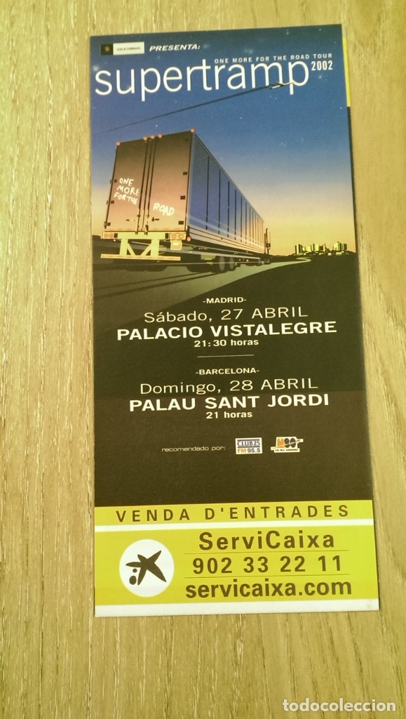 Coleccionismo de carteles: CARTEL TR&Iacute;PTICO &laquo;SUPERTRAMP&raquo;. - Foto 1