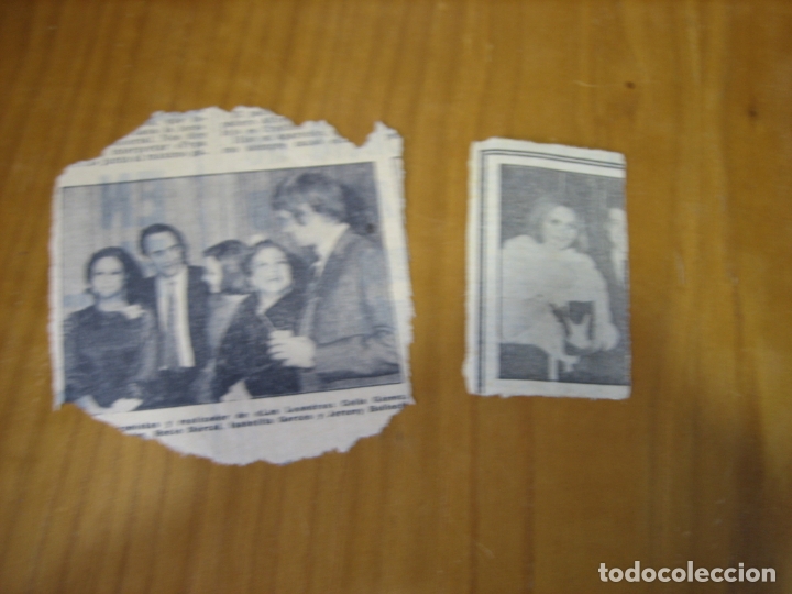 Coleccionismo de carteles: Recorte de prensa o revista . Roc&iacute;o D&uacute;rcal