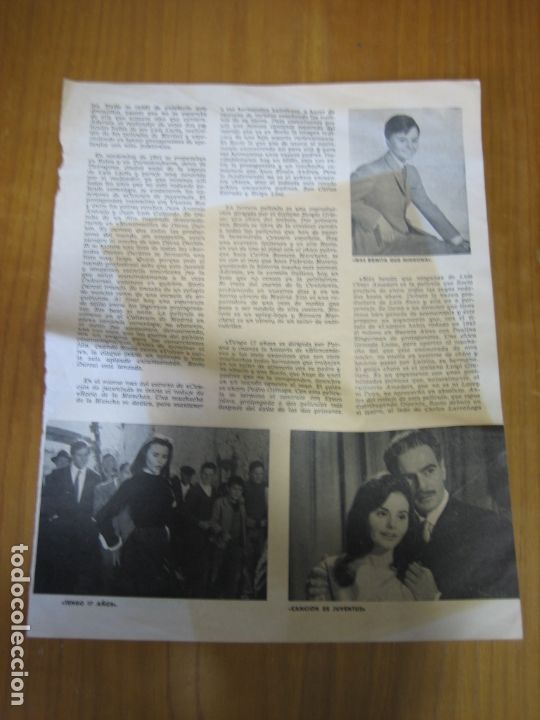 Coleccionismo de carteles: Recorte de prensa o revista . Roc&iacute;o D&uacute;rcal